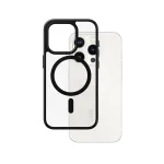 PanzerGlass CARE&trade; by &reg; Urban Combat Case L&auml;bipaistev musta MagSafe'iga iPhone 15 Pro jaoks