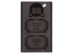 2-Power digitaalkaamera USB kahe akuga laadija