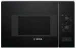 Sisseehitatav soolomikrolaineahi Bosch Serie 4 BFL520MB0 &mdash; 800 W, 20 L, p&ouml;&ouml;rdnuppjuhtimine, must