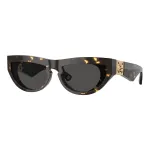 Burberry BE4422U410687 Naiste P&auml;ikeseprillid - Ruudukujuline L&auml;bipaistev Hall Raam Tumehallide L&auml;&auml;tsedega 58mm