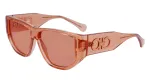 Ferragamo SF1077S-838 Unisex P&auml;ikeseprillid Piloot L&auml;ikiv Roosakuld Pruun Gradient 56/13/140 mm
