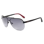 GUESS GF5053-0001B meeste ristk&uuml;likukujulised p&auml;ikeseprillid - must raam, suitsul&auml;&auml;tsed