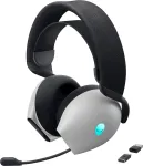 Alienware AW725H k&otilde;rvaklapid, juhtmega ja juhtmevaba, peav&otilde;ruga, m&auml;ngude jaoks, USB Type-C, Bluetooth, must, valge