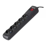 Pikendusjuhe ActiveJet ACJ COMBO 5G 1.5M &mdash; 5x Type E pistikupesa, 1,5 m kaabel, 2300 W, 10 A, Type E pistik