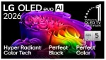 LG OLED83G61LW 83-tolline OLED evo 4K Smart TV (webOS 23, &alpha;9 AI Processor Gen6, Dolby Vision/Atmos, 120Hz, G6 Gallery Design)