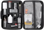 XARI Smart Kit XP2 juhtmeta auto seadmete komplekt koos akupanga, survepesuri, tolmuimeja, kompressori ja taskulambiga