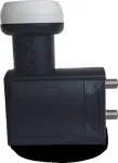 Telmor Twin SC-20 LNB muundur, 2 v&auml;ljundit, 10.7-12.75 GHz