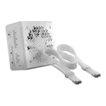 CORSAIR RMe White Series RM850e 2026 Cybenetics Platinum sertifitseeritud 850W t&auml;ismodulaarne ATX toiteplokk
