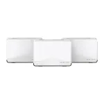 Mercusys Halo H27BE (3 tk) BE3600 kogu kodu Mesh Wi-Fi 7 s&uuml;steem, kaheribaline 688 + 2880 Mbps, MU-MIMO, 1x 2,5 Gbps + 2x 1 Gbps pordid, sisemised antennid, kuni 650 m2