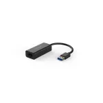 Kensington UA0000E USB-A Etherneti adapter &mdash; must, juhtmega, USB, Ethernet, 5000 Mbit/s, must