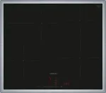 Siemens iQ300 EH645HFB1E pliit Must sisseehitatav 60 cm tsooni induktsioonpliit 4 tsooni