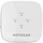 NETGEAR EX6110 v&otilde;rgusaatja ja -vastuv&otilde;tja, valge, 10, 100, 300 Mbit/s