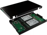 EXSYS EX-3683 PCI Express kahe pordiga RS232 jadaadapteri kaart koos madala profiiliga kronsteiniga