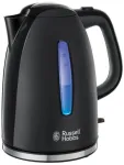 Russell Hobbs Textures Plus 22591-70 elektriline veekeetja, 1,7 l, 2400 W, must tekstuuriga ja k&otilde;rgl&auml;ikeline