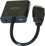 Exertis Connect 051248 VGA-HDMI adapterkaabel 0,15 m must