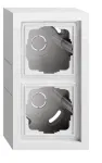 Gira F200 pealepandav korpus 2-kohaline puhtvalge 106270