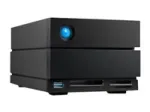 LaCie 2big Dock STLG20000400 RAID-andmesalvesti 20 TB (2x 10 TB HDD), 2 pesa, Thunderbolt 3, USB 3.2 Gen 2, must