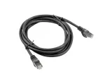 Lanberg Cat6 F/UTP &uuml;henduskaabel RJ45, 0,5 m, must