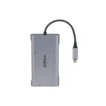 Dahua Technology 9-in-1 USB 3.1 USB-C dokkimisjaam: USB 3.0, HDMI, RJ45, VGA, SD/TF, PD