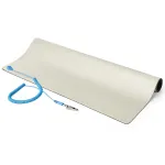 StarTech.com antistaatiline matt, ESD-matt elektroonika remondiks, antistaatiline laua-/t&ouml;&ouml;pinna matt eemaldatava maandusjuhtmega, ANSI/ESD S 4.1, painduv termoplastne t&ouml;&ouml;padi/matt, 23x47 tolli (60x120 cm)