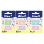 Kustutuskumm Pelikan 606196 Plastik Sortimendis v&auml;rvid 2 tk
