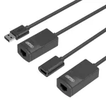 V&otilde;rgukaabel UNITEK Y-UE01001 dokk/pordi replikaator USB 3.0 60m Must