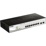 D-Link DGS-1210-10P Hallatav L2 Gigabit Ethernet (10/100/1000) Power over Ethernet (PoE) 1U Must
