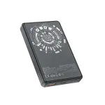 Awei PowerBank MagSafe P33K 10000mAh 22.5W Must/Must (10000mAh, 22W, 15Wh), Powerbank, Must