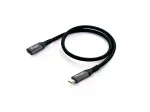 Equip USB 3.2 Gen 2 C-C pikenduskaabel, M/F, 1,0 m, 4K/60Hz, 10Gbps