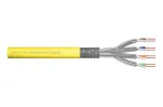 DIGITUS paigalduskaabel &ndash; Cat 7a &ndash; S/FTP &ndash; AWG 22/1 &ndash; 1000 m &ndash; kollane
