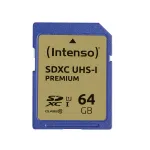 M&auml;lukaart Intenso 64GB SDXC UHS-I Class 10 3421490