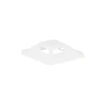 Lanview LVT-CABLEMOUNT-50W kaabliside pol&uuml;prop&uuml;leenist (PP) valge 50 tk