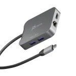 j5create JCD3191 4K60 Elite USB-C&reg; reisiadapter, must