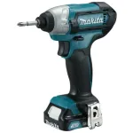Makita TD110DSMJ - P&ouml;&ouml;rdmutter - Juhtmeta - 1/4 -Kuuskantotsak - 110 N&middot;m - 2 Akut - 10,8 V