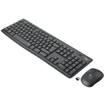 LOGITECH Mk295 Silent Wireless Combo Graphite Azerty Belgian