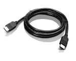 Lenovo 2.0m HDMI HDMI-kaabel 2 m HDMI Type A (Standard) Must