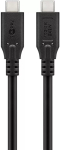 USB-kaabel Goobay 74184 USB4 Gen 2x2 1,5 m USB C must