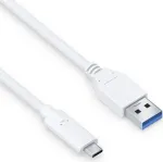 PureLink IS2600-015 iSeries USB-C &ndash; USB-A kaabel, USB 3.1 Gen 1, 5 Gbps, 3 A, 1,5 m, valge