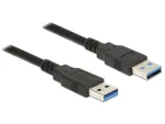 USB-kaabel DeLOCK 85059 USB 3.2 Gen 1 0,5 m Must