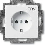 BUSCH JAEGER 2013-0-5268 - CEE 7/3 - 2P+E - Valge - 250 V - 16 A - 63 mm