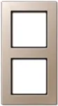Seinal&uuml;liti katteplaat JUNG AC 582 CH Champagne, duroplast, 84&times;155 mm