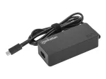 Manhattan USB-C Power Delivery s&uuml;learvuti laadija 65 W, vahelduvvoolult USB-C toiteadapter, universaalne pinge, &uuml;hildub enamiku s&uuml;learvutitega, ideaalne teiseks v&otilde;i asendustoiteallikaks, sisaldab eemaldatavat vahelduvvoolu toitekaablit ja sisseehitat ...