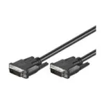 Wentronic Goobay DVI-D FullHD kaabel Dual Link, must, 2 m - DVI-D-pistik Dual-Link (24+1-Pin) > DVI-D-pistik Dual-Link (24+1-Pin) (50851)