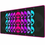 Subsonic Gaming hiir Pad XXL Brawl Stars Skull Repeater