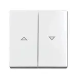 Busch-Jaeger 2504-914 Busch-balance SI pime l&uuml;litiklahv, Alpine White