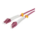 Synergy 21 LWL-2-Faser-Patchk. 0.25mtr.LC-LC 50/125um OM4 AD 2mm flexible Knickschutzt&uuml;lle - Kabel - Multimode-Faser (S217019)