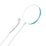 Choetech TF18-F-BE magnetiline juhtmevaba laadija, 15 W, sinine