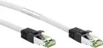 Goobay CAT 8.1 paigalduskaabel, S/FTP (PiMF), valge, 25 m - LSZH halogeenivaba, vask AWG 24 (55132)