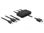 Video-kaabeladapter DeLOCK 85830 HDMI t&uuml;&uuml;p A HDMI Mini DisplayPort USB USB-C must