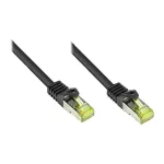 RJ45 paigakaabel Cat.7 toorkaabli ja riivikaitsega (RNS&reg;), S/FTP, PiMF, halogeenivaba, 600 MHz, OFC, must, 25 m, Good Connections&reg; (8070R-250S)